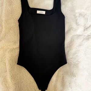 Babaton Black Contour Bodysuit